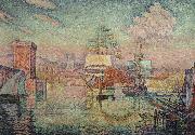 Entrance to the Port of Marseille, Paul Signac